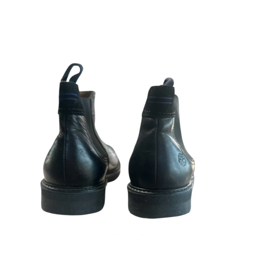 Timberland | Men's Chelsea Ankle Boots | Black Leather | 8.5